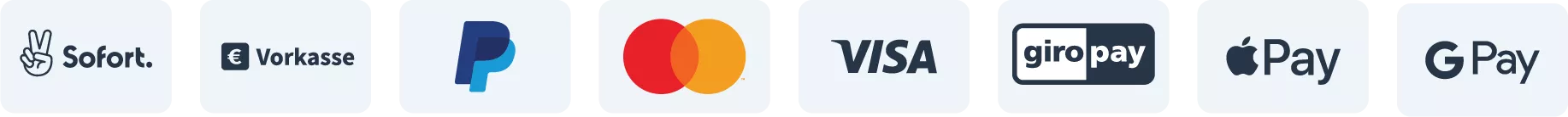 Zahlungsmethoden